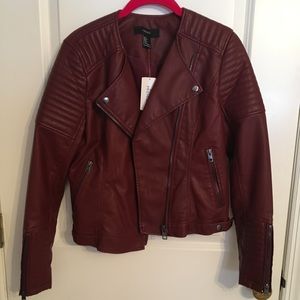 Forever 21 maroon jacket